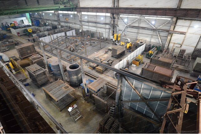 Газовый котел 0.23 МВт производство