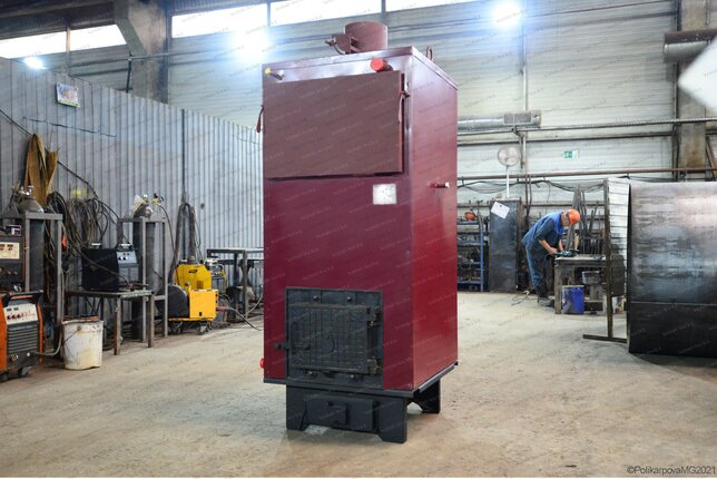 Твердотопливный котел 0.2 МВт - изготовление