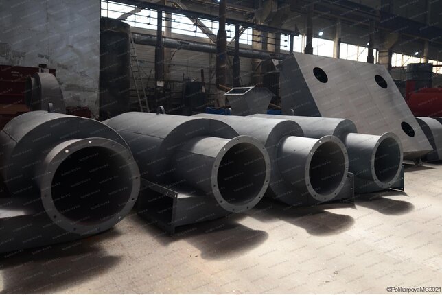 Изготовление промышленных циклонов ЦН 15 900 4УП