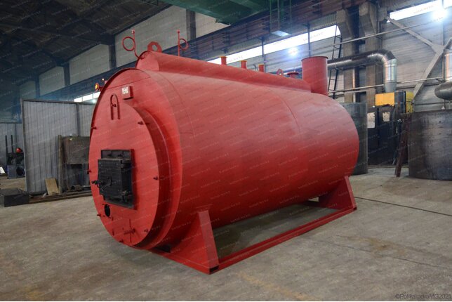 Парогенератор на угле 700 кг 130 С